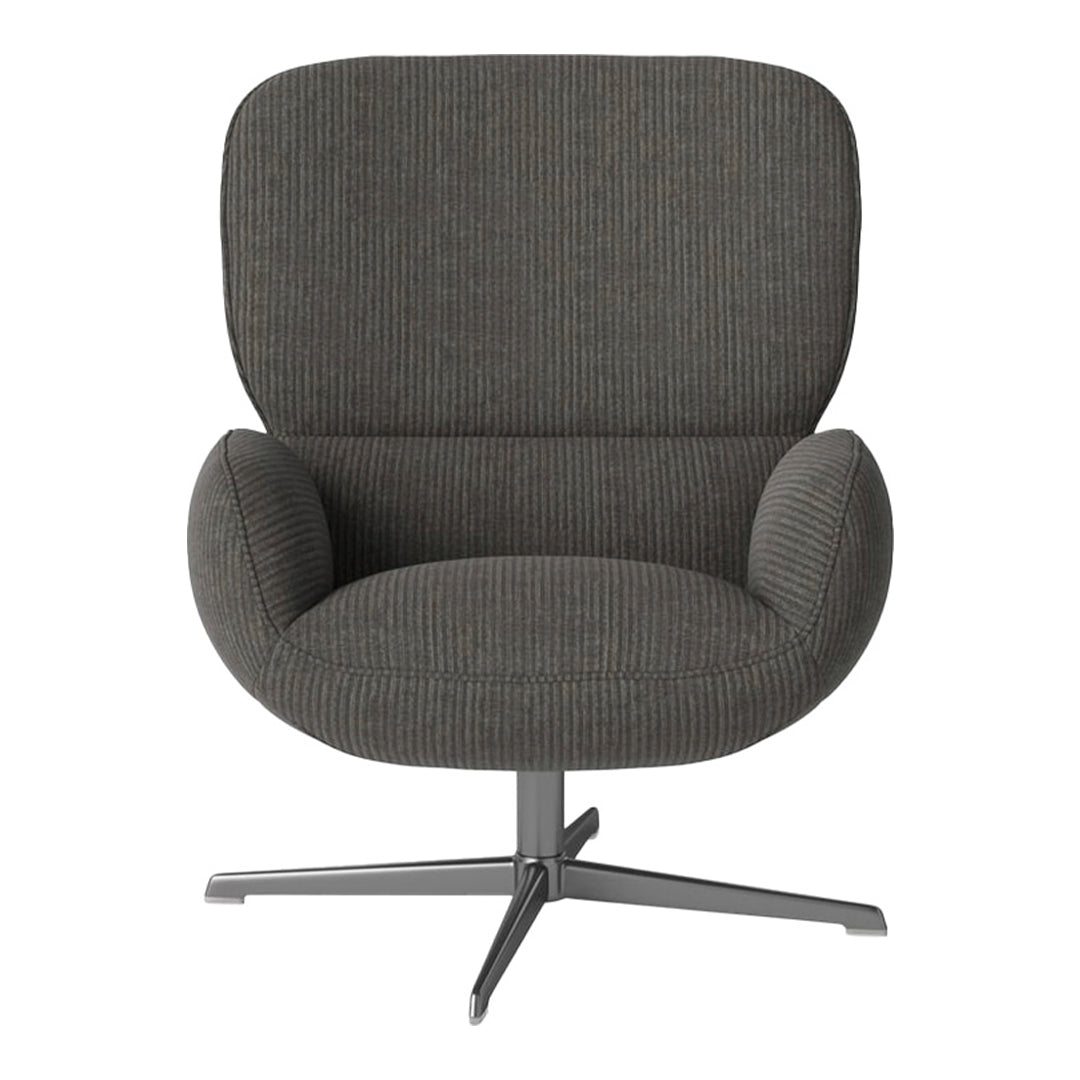 Fauteuil Ripon - Piètement 4 branches - Acier laqué satiné