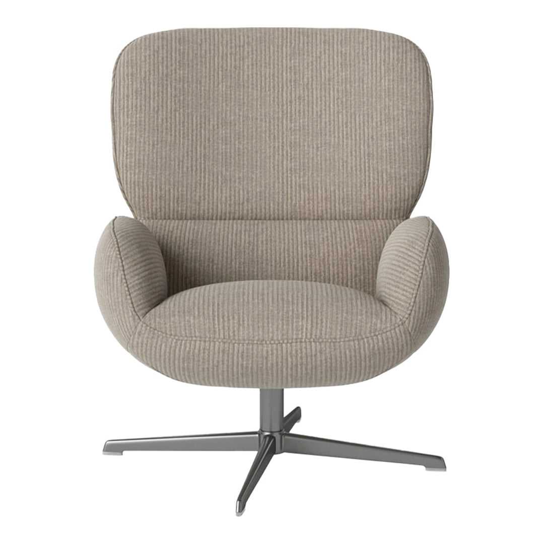 Fauteuil Ripon - Piètement 4 branches - Acier laqué satiné