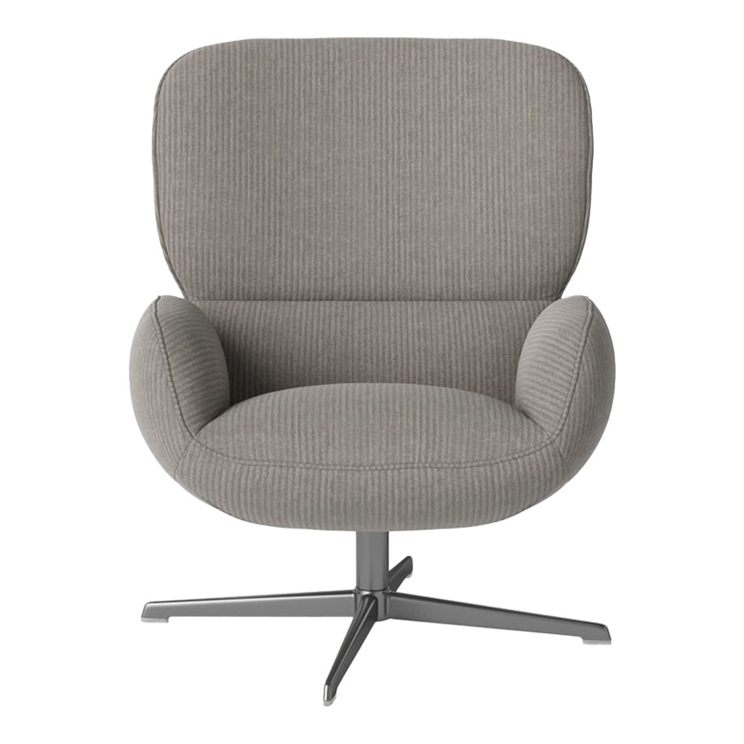 Fauteuil Ripon - Piètement 4 branches - Acier laqué satiné