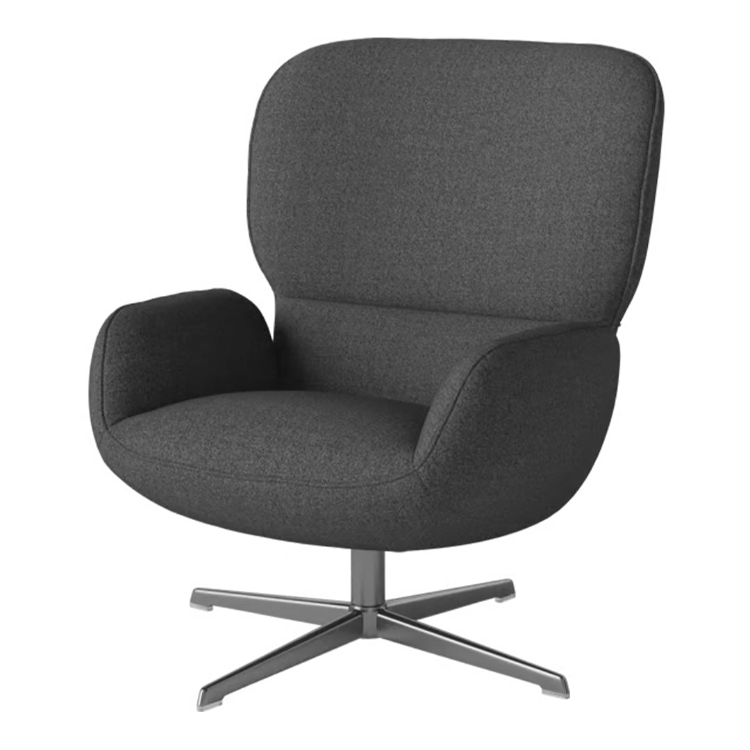 Fauteuil Ripon - Piètement 4 branches - Acier laqué satiné