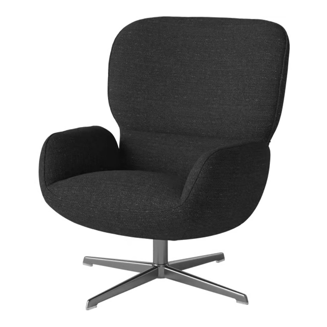 Fauteuil Ripon - Piètement 4 branches - Acier laqué satiné