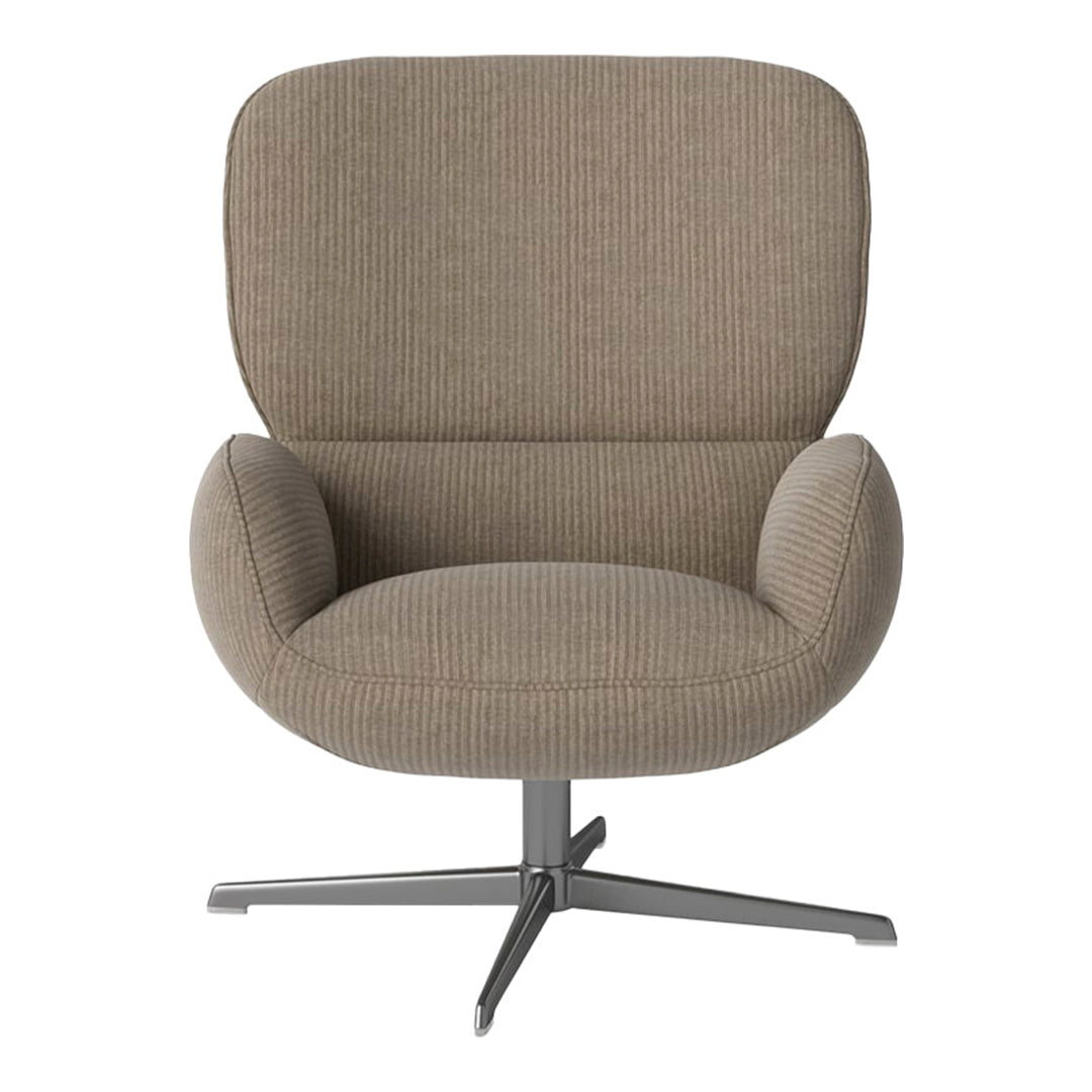 Fauteuil Ripon - Piètement 4 branches - Acier laqué satiné