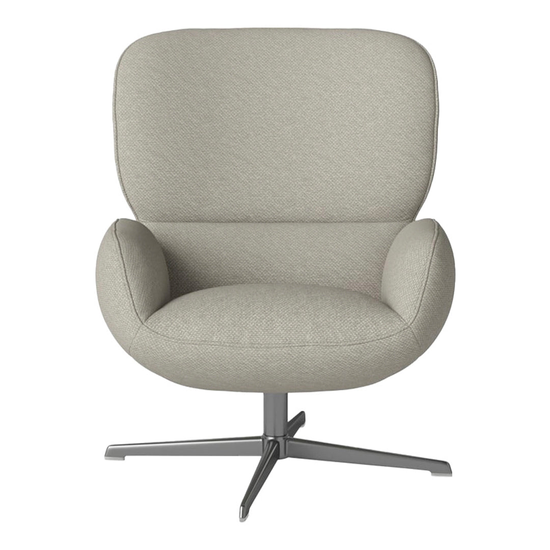 Fauteuil Ripon - Piètement 4 branches - Acier laqué satiné