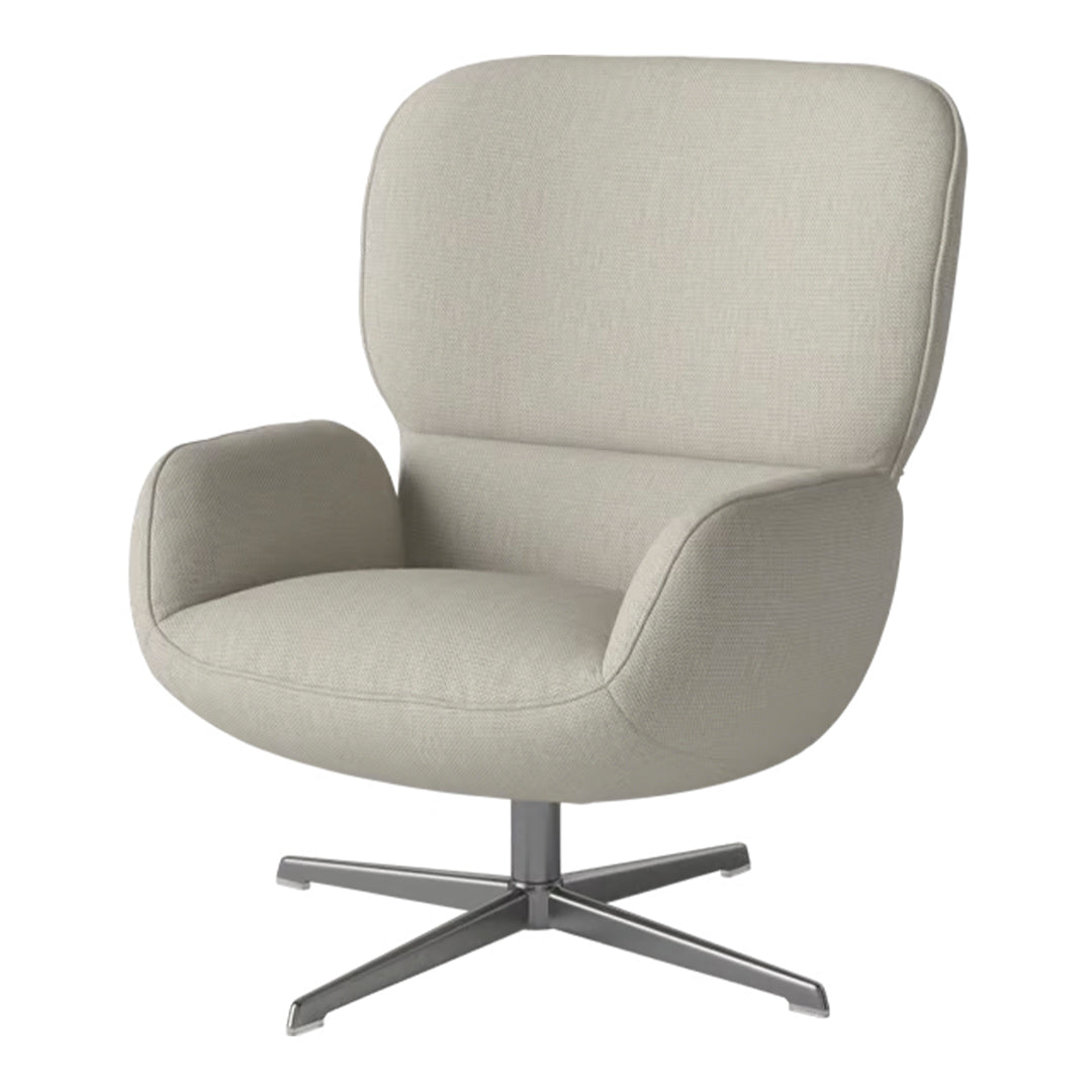 Fauteuil Ripon - Piètement 4 branches - Acier laqué satiné