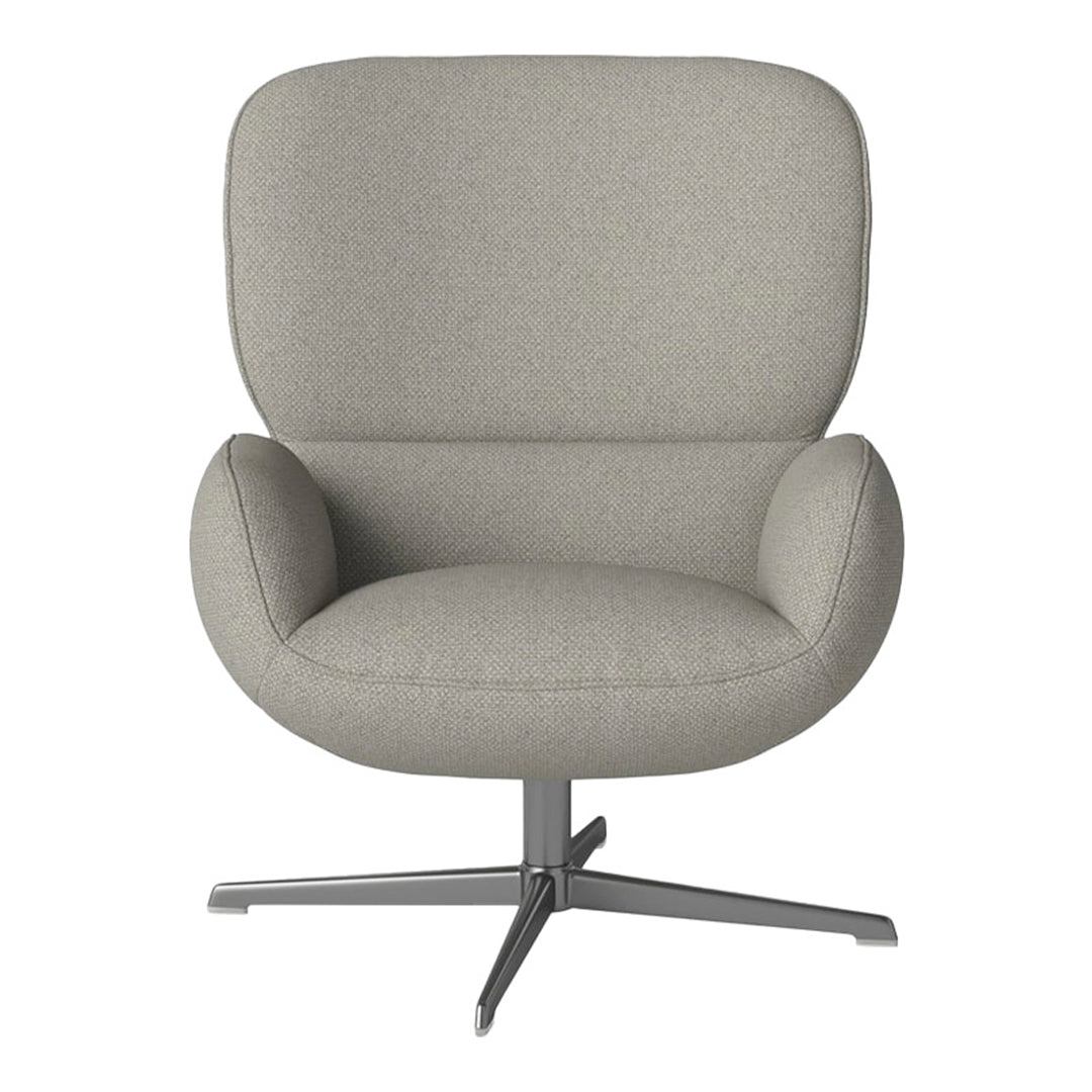 Fauteuil Ripon - Piètement 4 branches - Acier laqué satiné