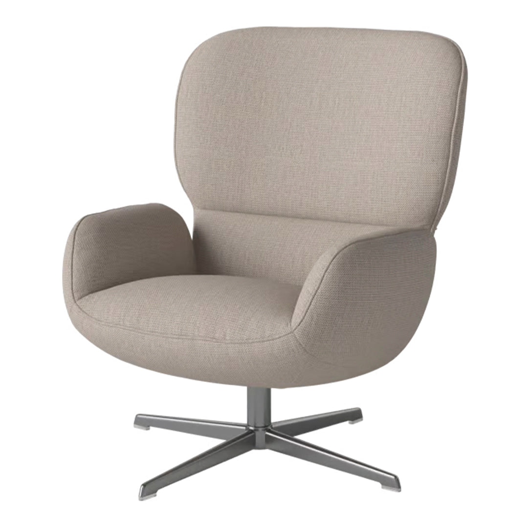 Fauteuil Ripon - Piètement 4 branches - Acier laqué satiné