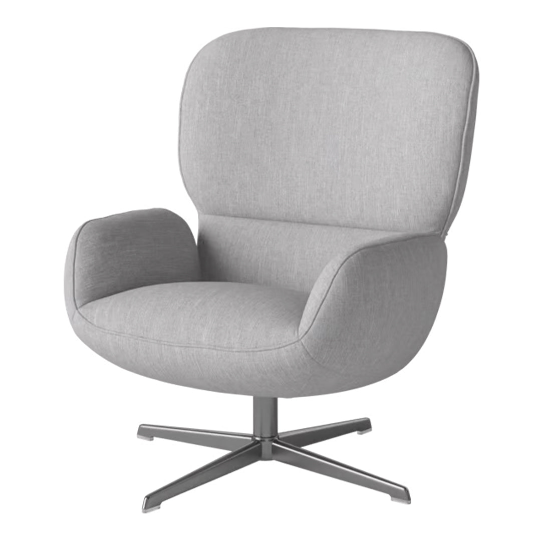 Fauteuil Ripon - Piètement 4 branches - Acier laqué satiné