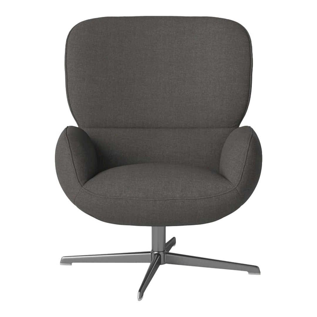 Fauteuil Ripon - Piètement 4 branches - Acier laqué satiné