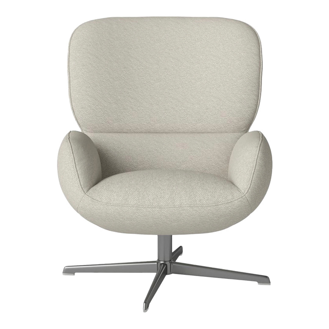 Fauteuil Ripon - Piètement 4 branches - Acier laqué satiné
