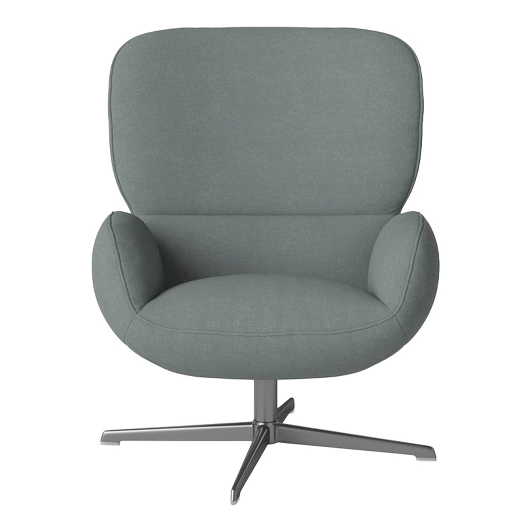 Fauteuil Ripon - Piètement 4 branches - Acier laqué satiné