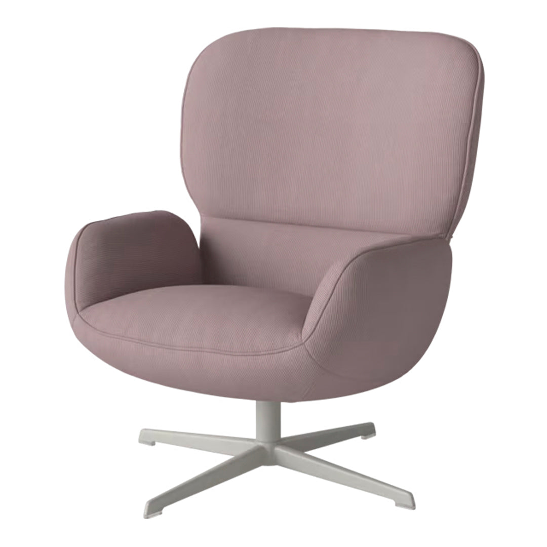 Fauteuil Ripon - Piètement 4 branches - Acier laqué gris