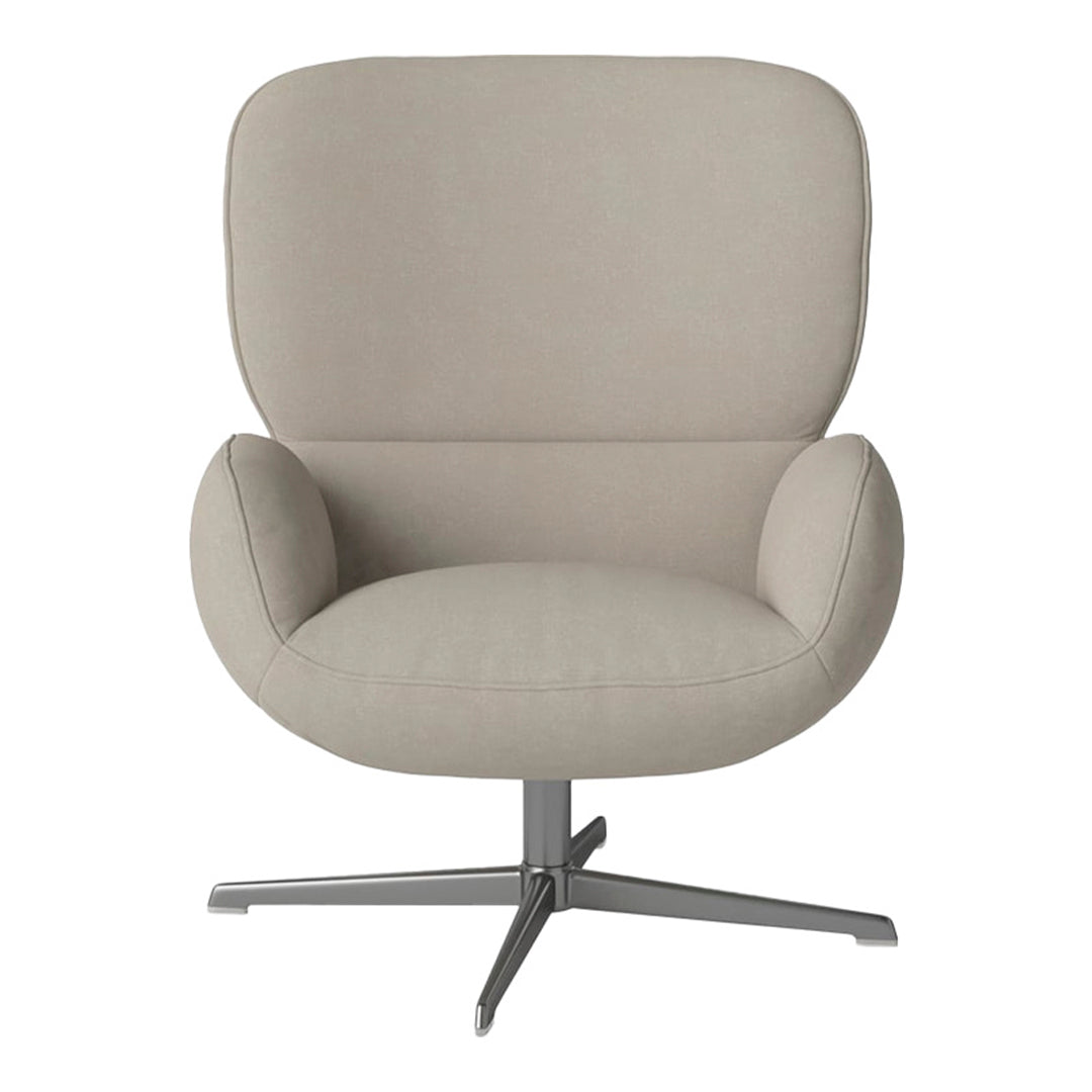 Fauteuil Ripon - Piètement 4 branches - Acier laqué satiné