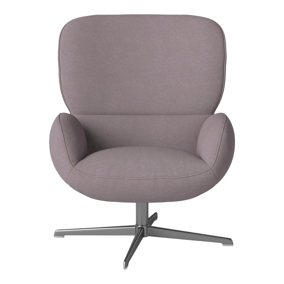 Fauteuil Ripon - Piètement 4 branches - Acier laqué satiné