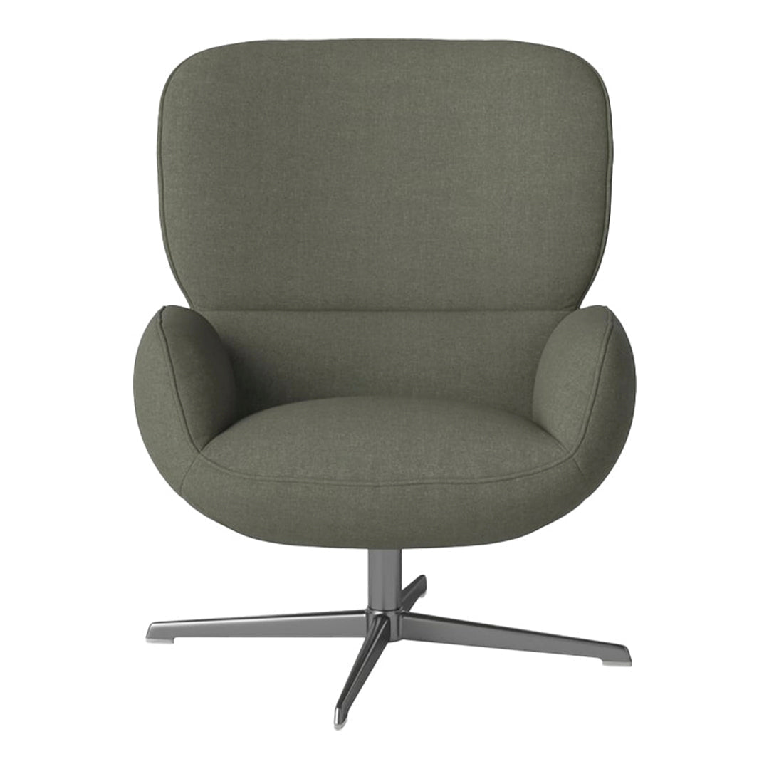 Fauteuil Ripon - Piètement 4 branches - Acier laqué satiné