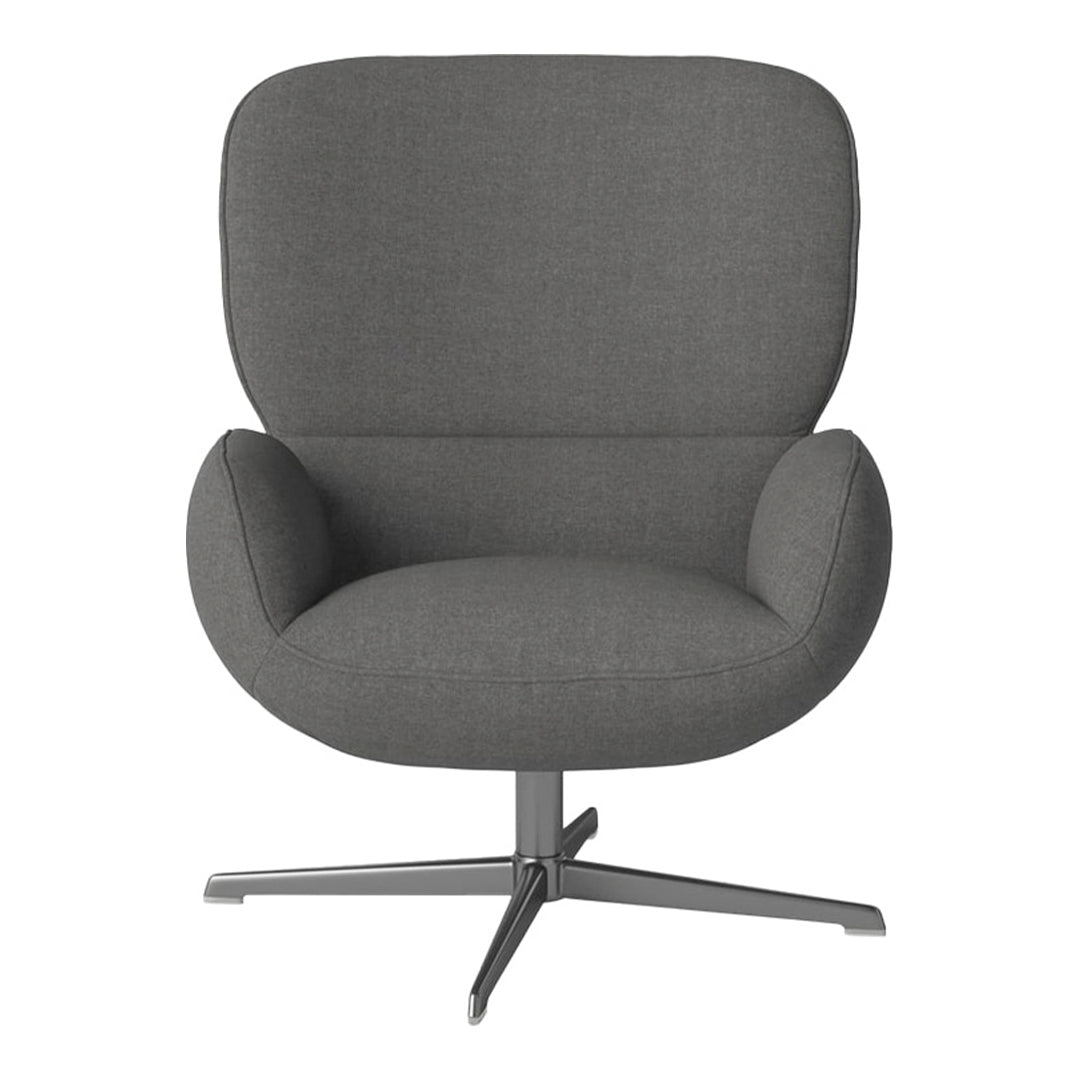 Fauteuil Ripon - Piètement 4 branches - Acier laqué satiné