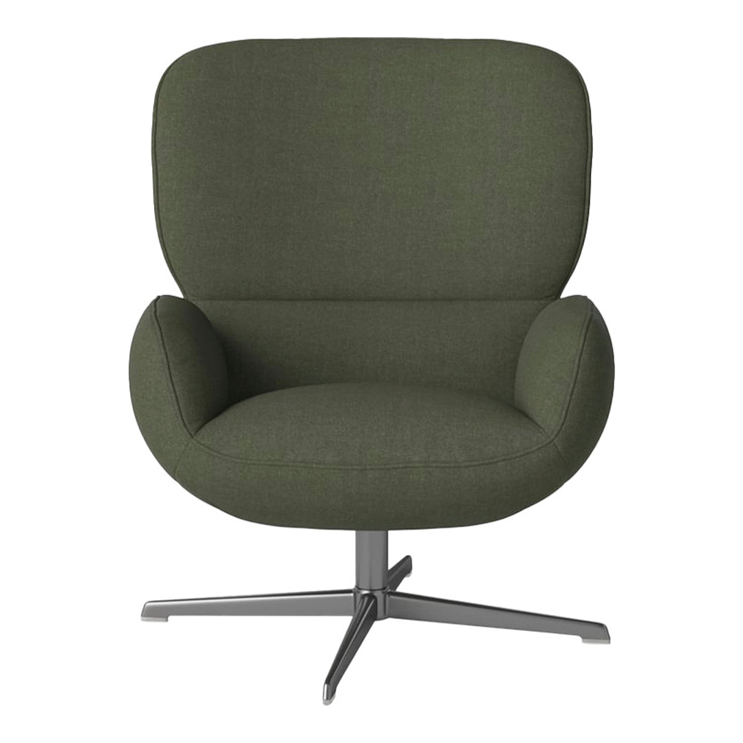 Fauteuil Ripon - Piètement 4 branches - Acier laqué satiné