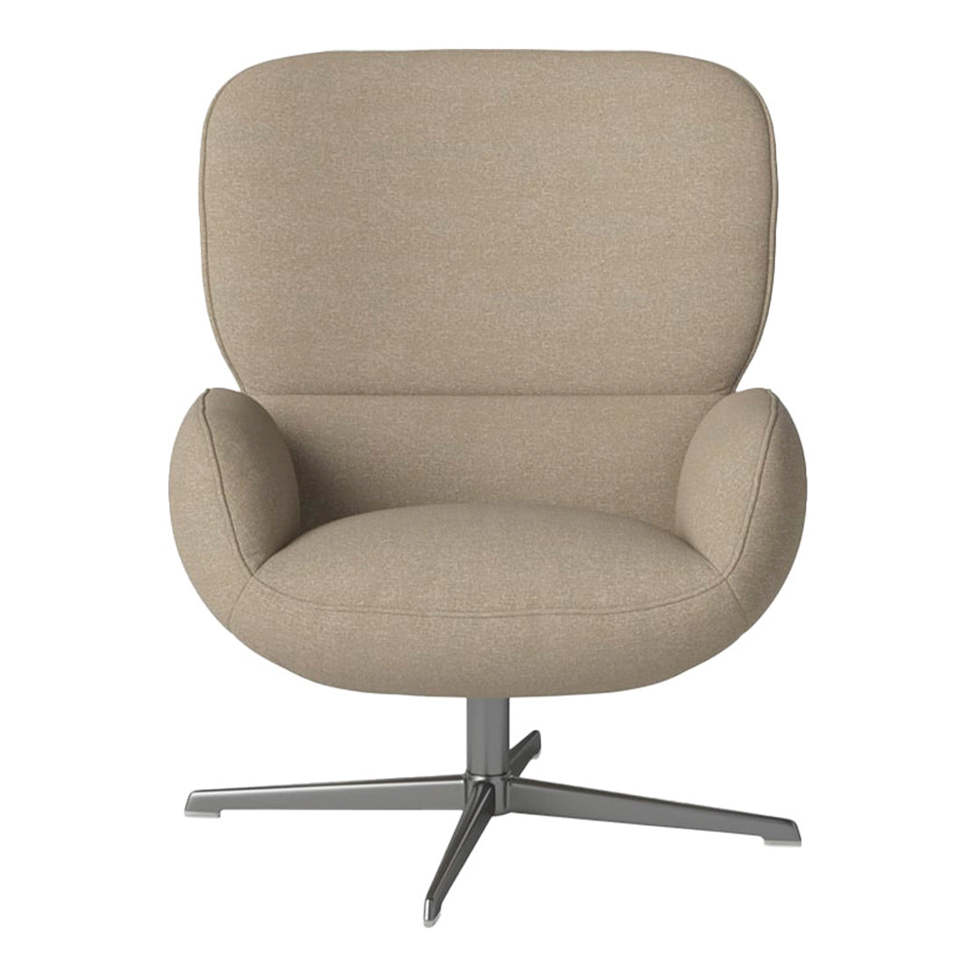 Fauteuil Ripon - Piètement 4 branches - Acier laqué satiné