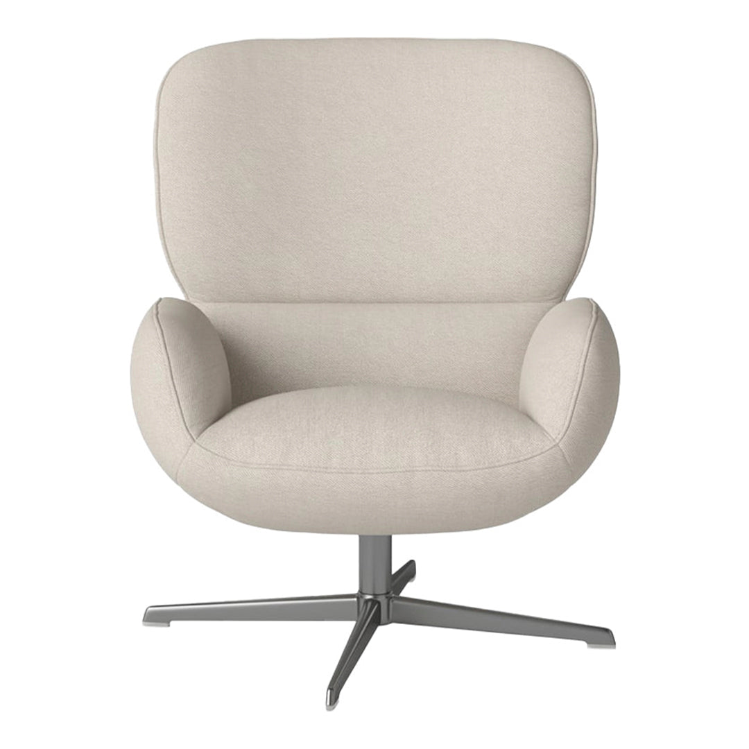 Fauteuil Ripon - Piètement 4 branches - Acier laqué satiné