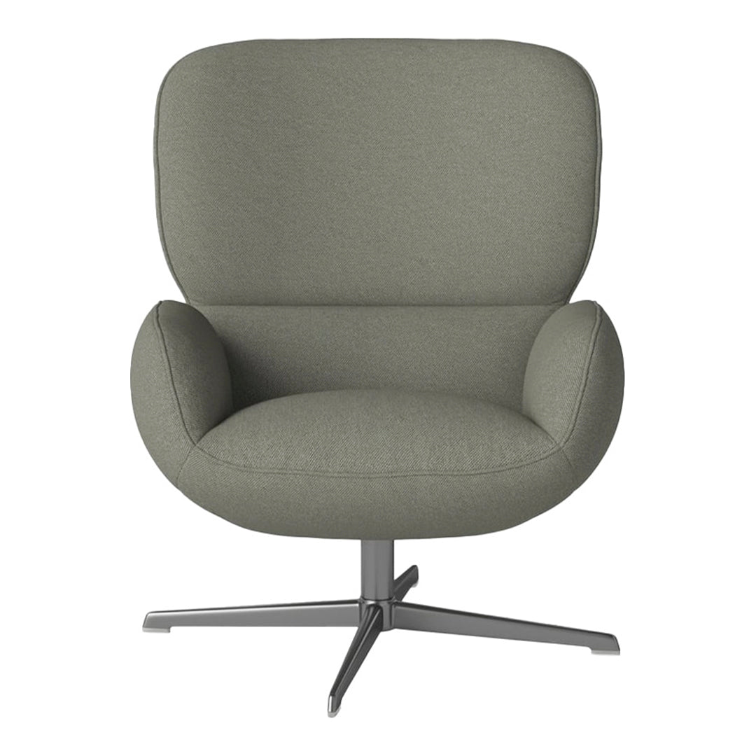 Fauteuil Ripon - Piètement 4 branches - Acier laqué satiné