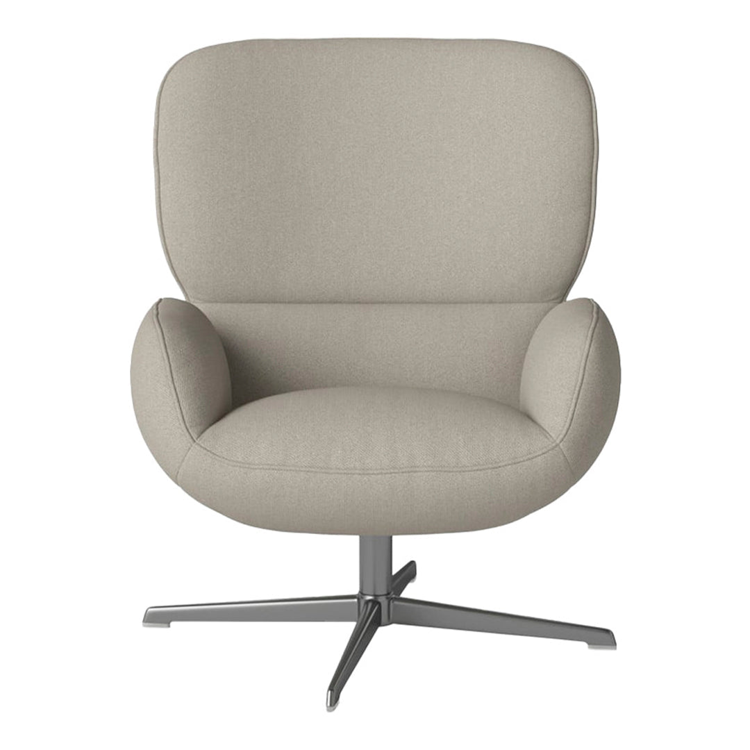 Fauteuil Ripon - Piètement 4 branches - Acier laqué satiné