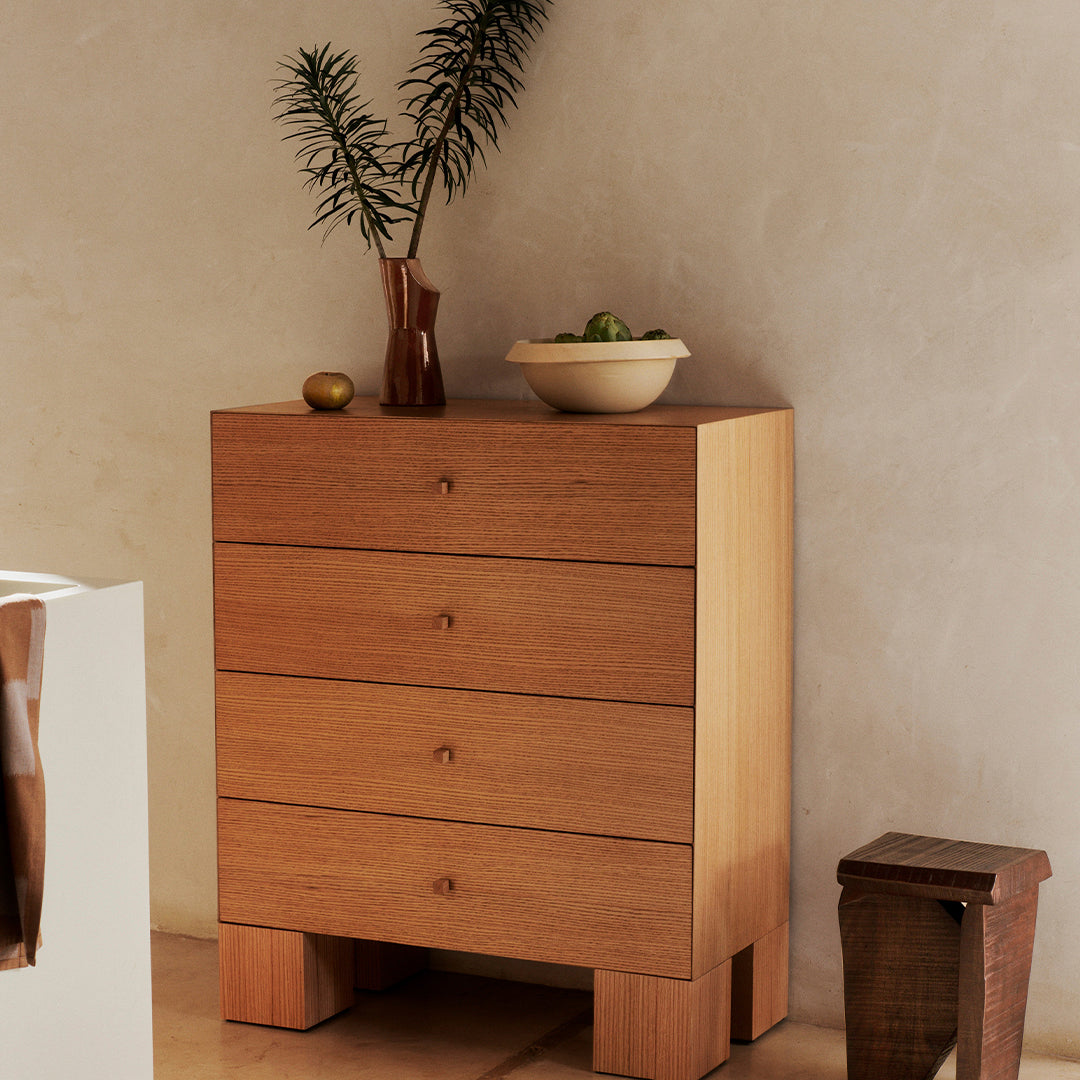 Tiroirs cubiques 1x4