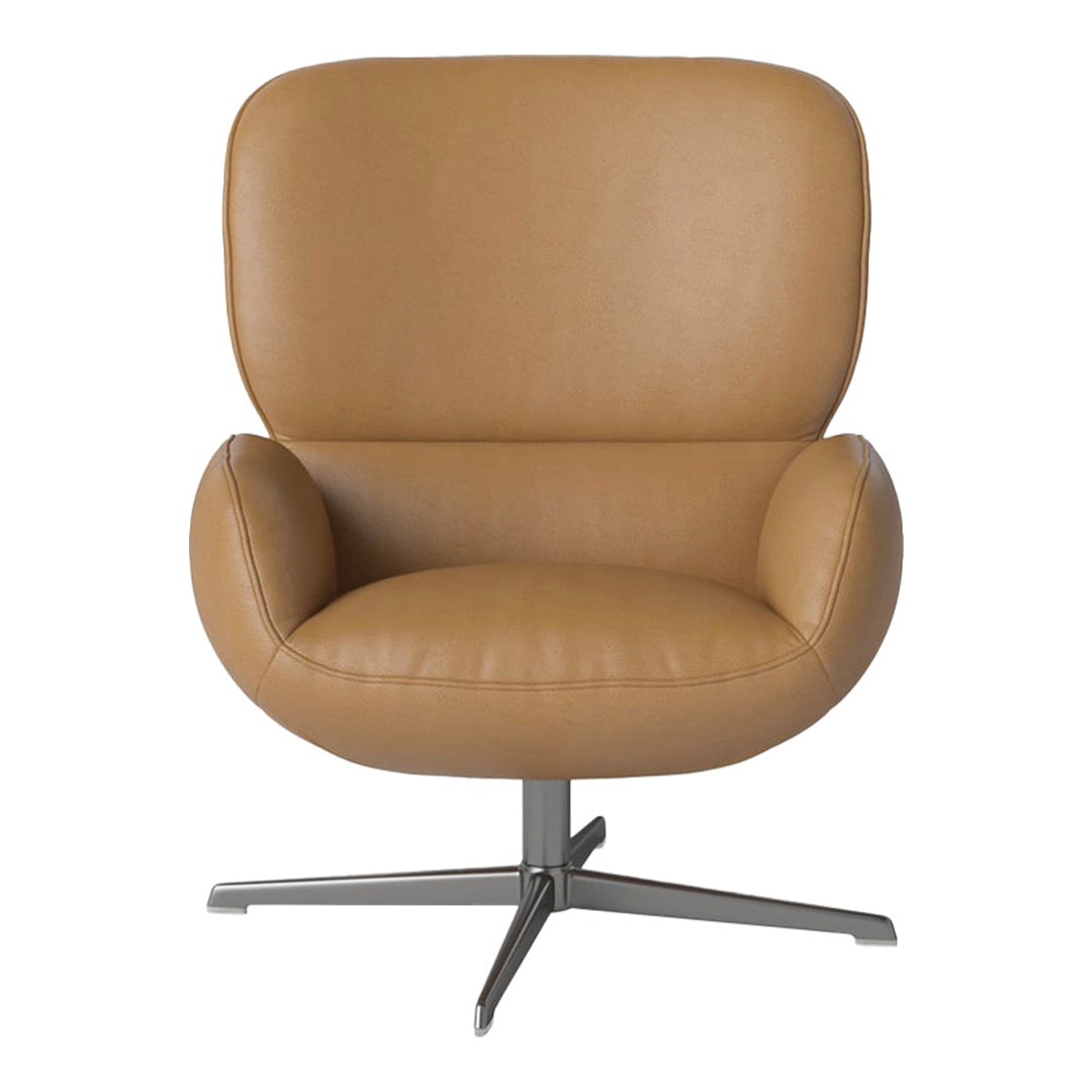 Fauteuil Ripon - Piètement 4 branches - Acier laqué satiné