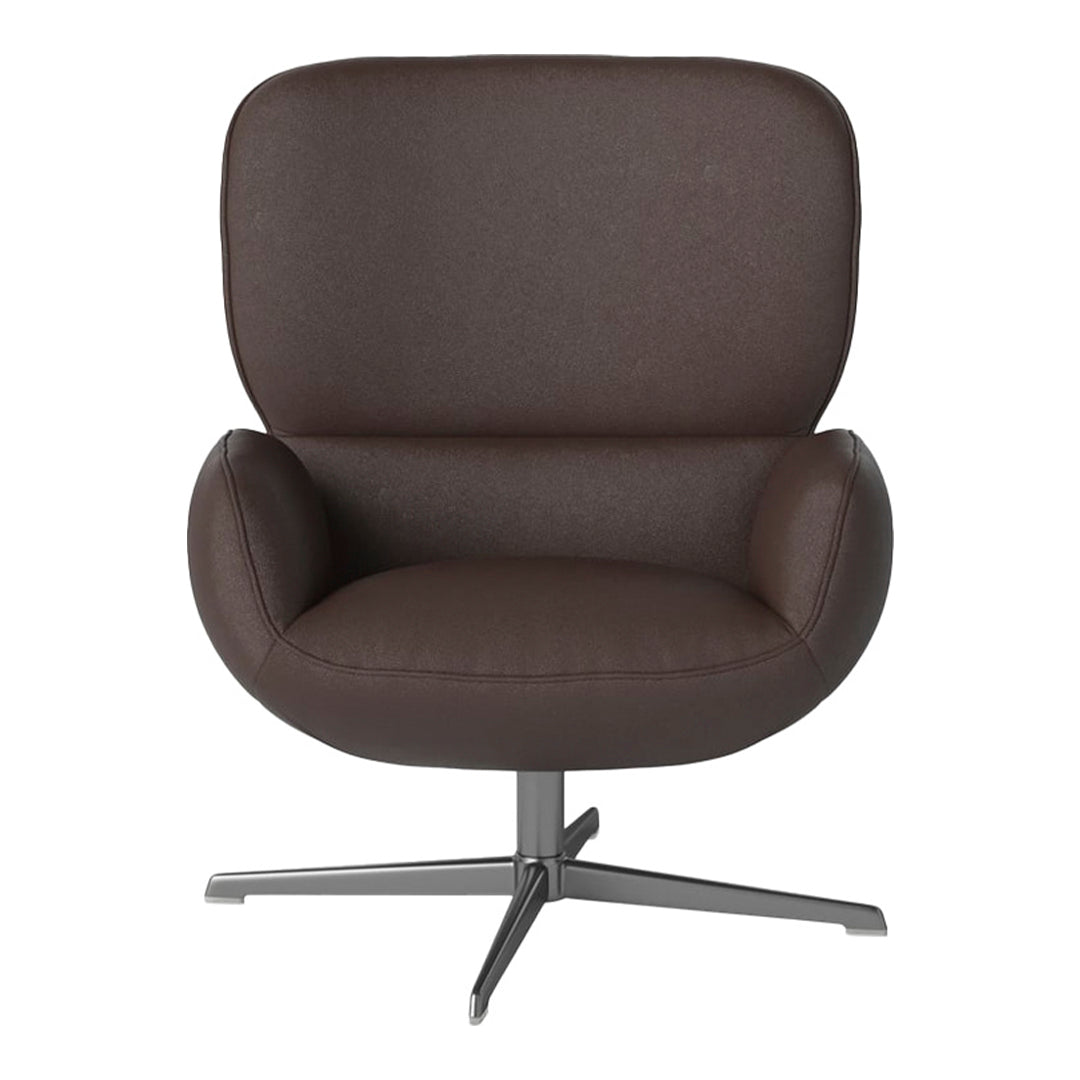 Fauteuil Ripon - Piètement 4 branches - Acier laqué satiné