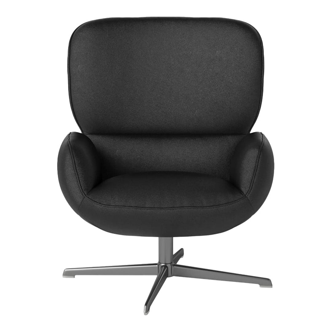 Fauteuil Ripon - Piètement 4 branches - Acier laqué satiné