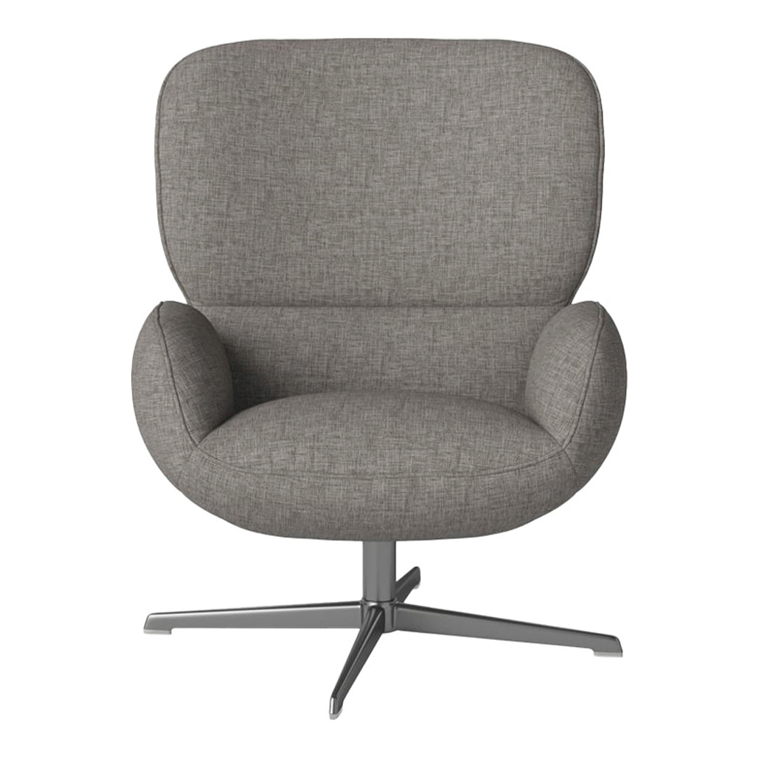 Fauteuil Ripon - Piètement 4 branches - Acier laqué satiné