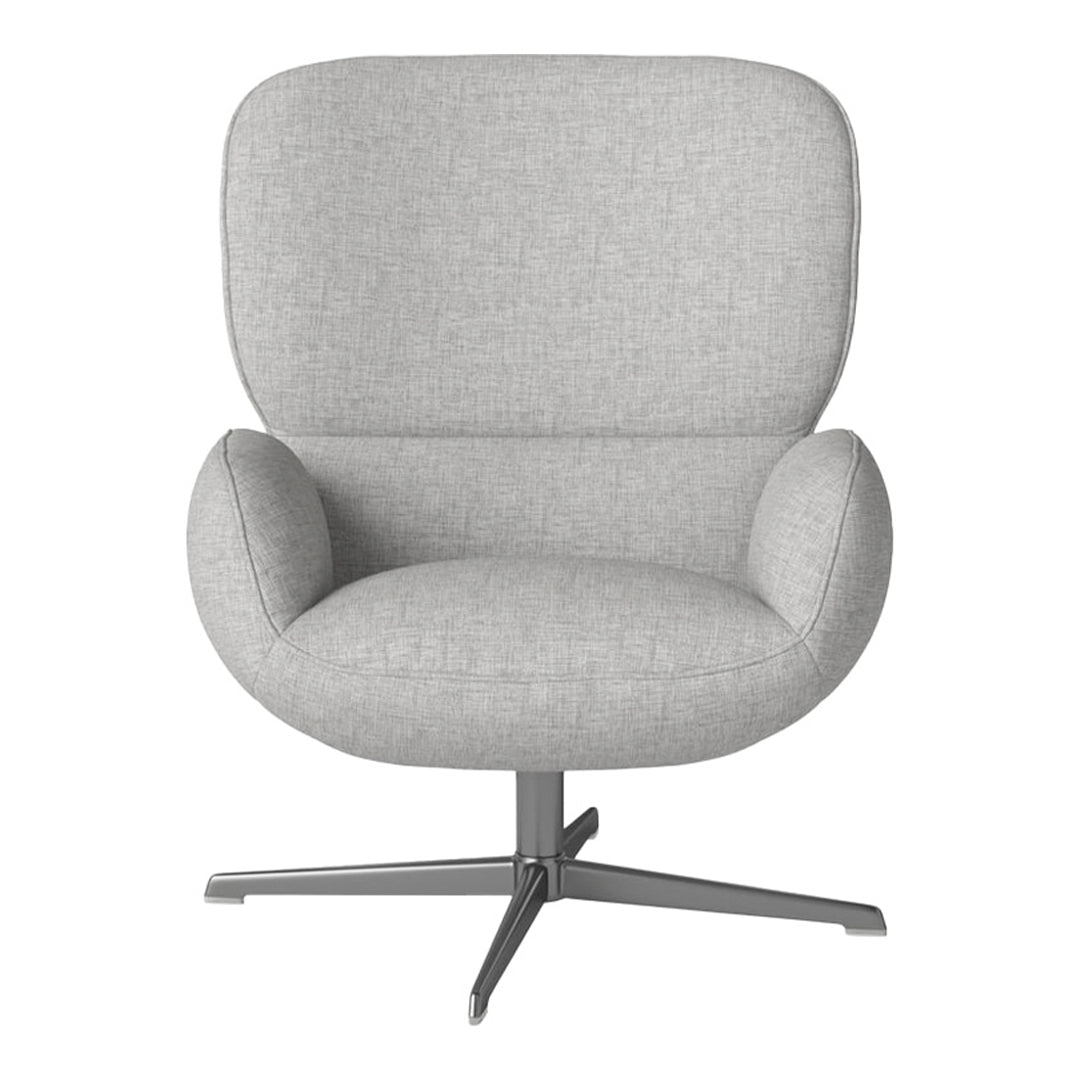 Fauteuil Ripon - Piètement 4 branches - Acier laqué satiné
