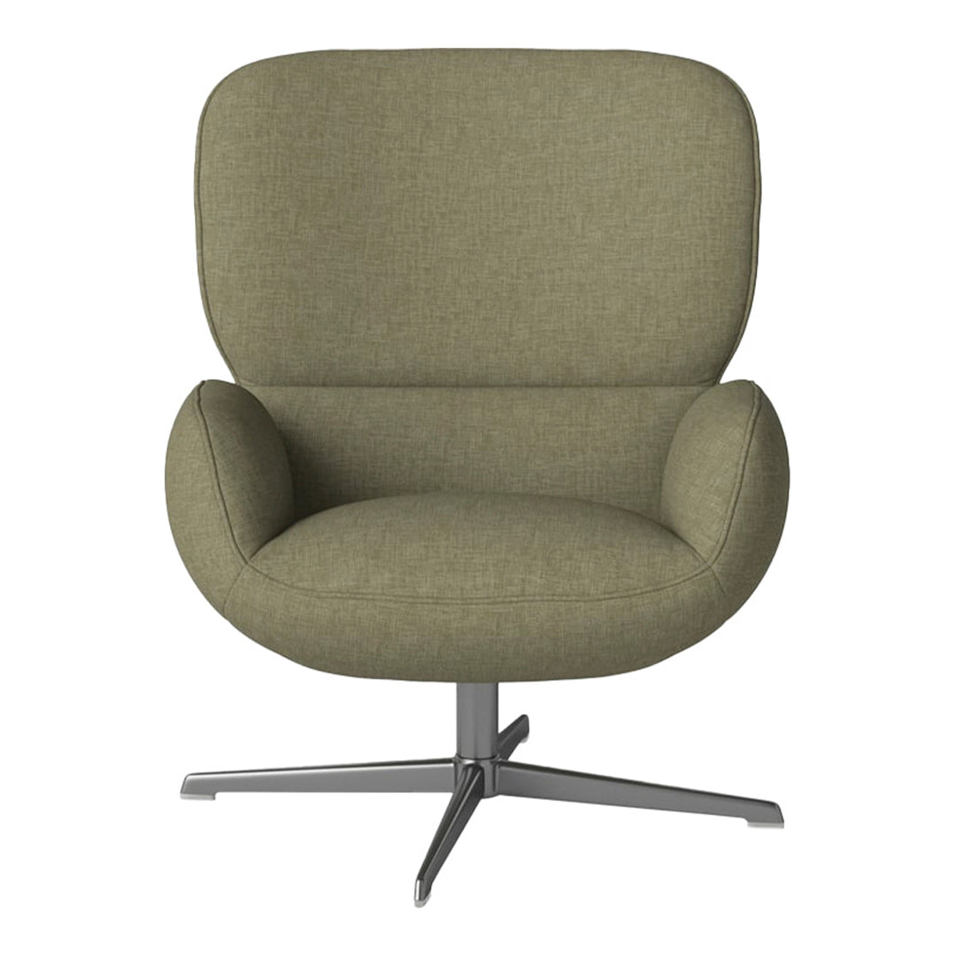 Fauteuil Ripon - Piètement 4 branches - Acier laqué satiné