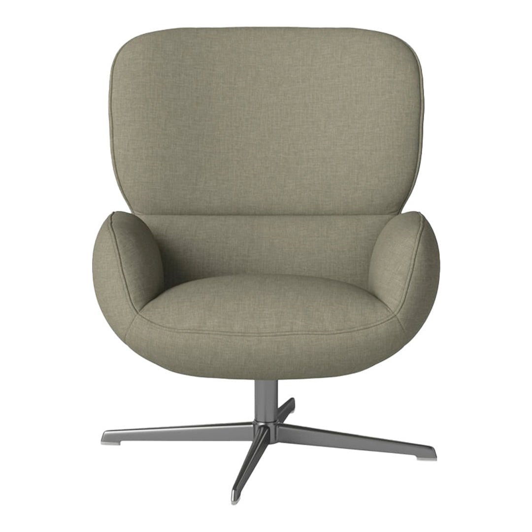 Fauteuil Ripon - Piètement 4 branches - Acier laqué satiné