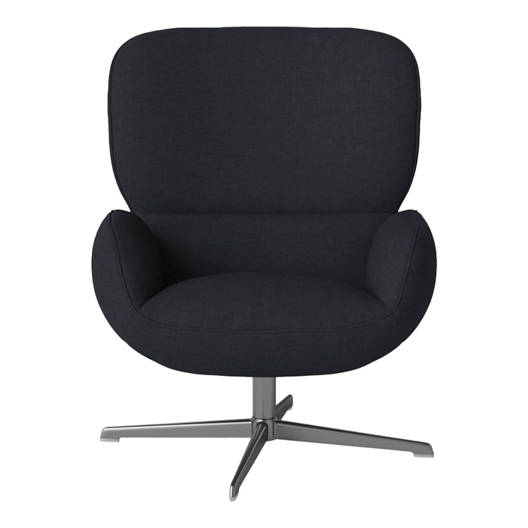 Fauteuil Ripon - Piètement 4 branches - Acier laqué satiné