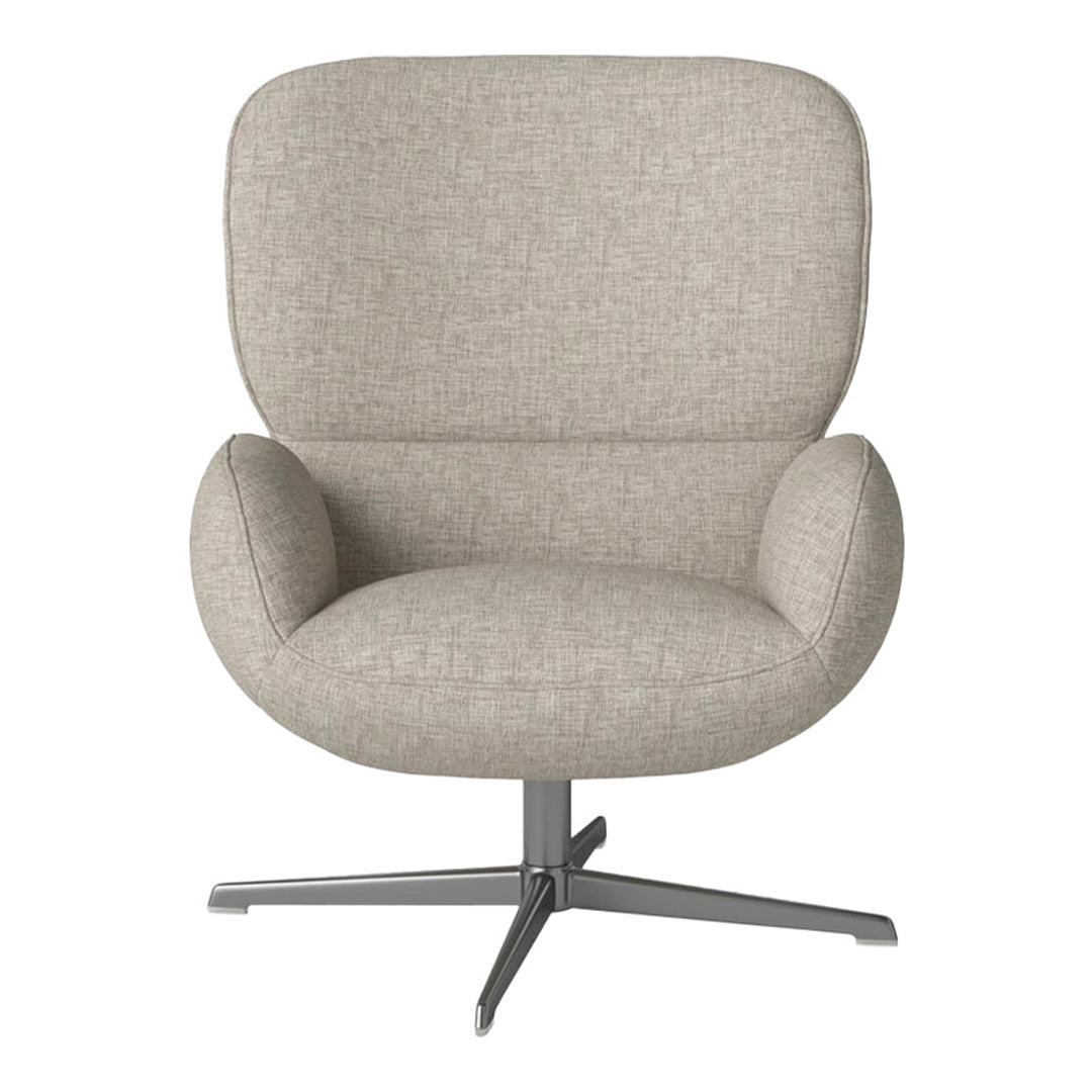 Fauteuil Ripon - Piètement 4 branches - Acier laqué satiné