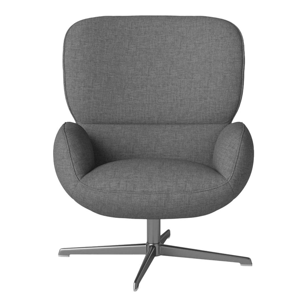 Fauteuil Ripon - Piètement 4 branches - Acier laqué satiné