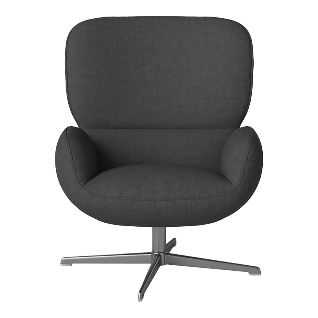 Fauteuil Ripon - Piètement 4 branches - Acier laqué satiné