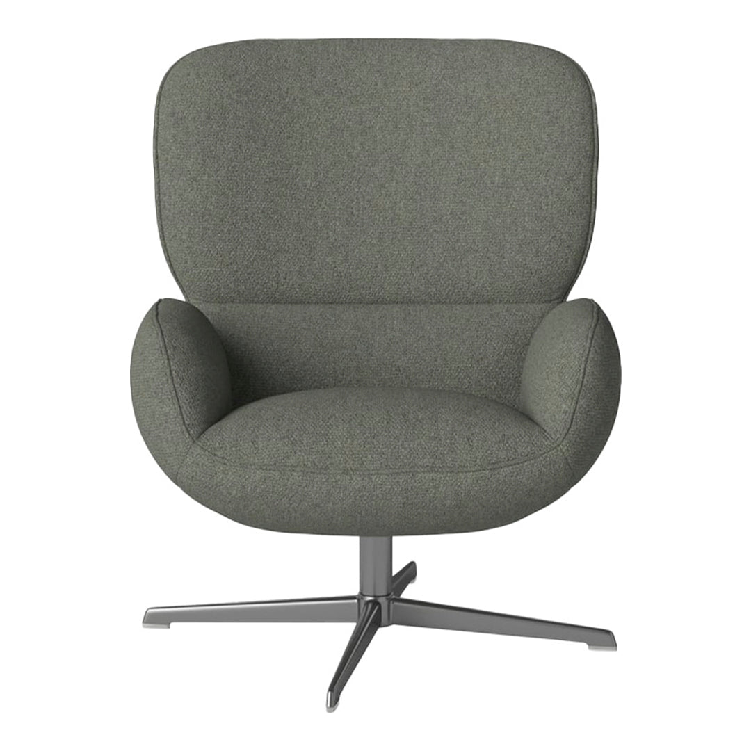 Fauteuil Ripon - Piètement 4 branches - Acier laqué satiné