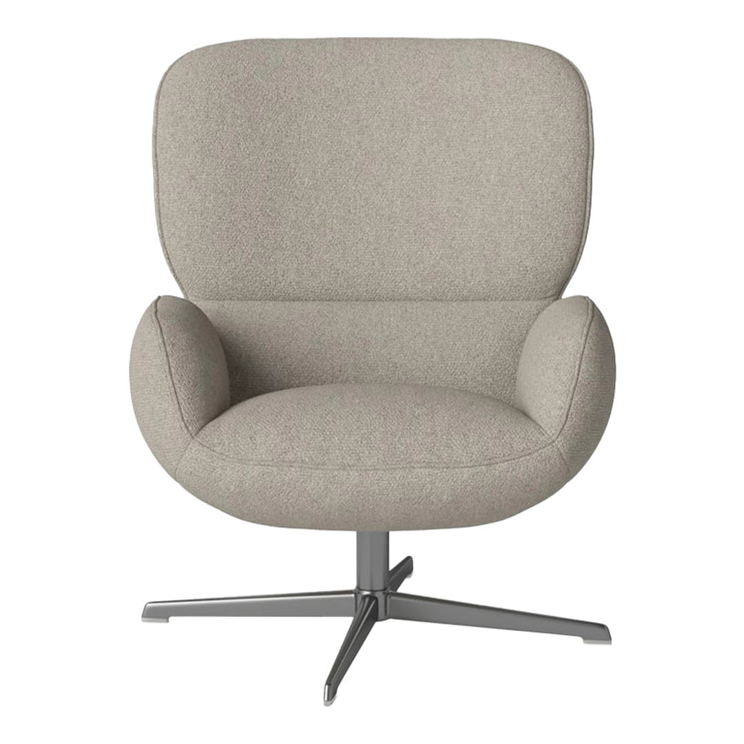 Fauteuil Ripon - Piètement 4 branches - Acier laqué satiné