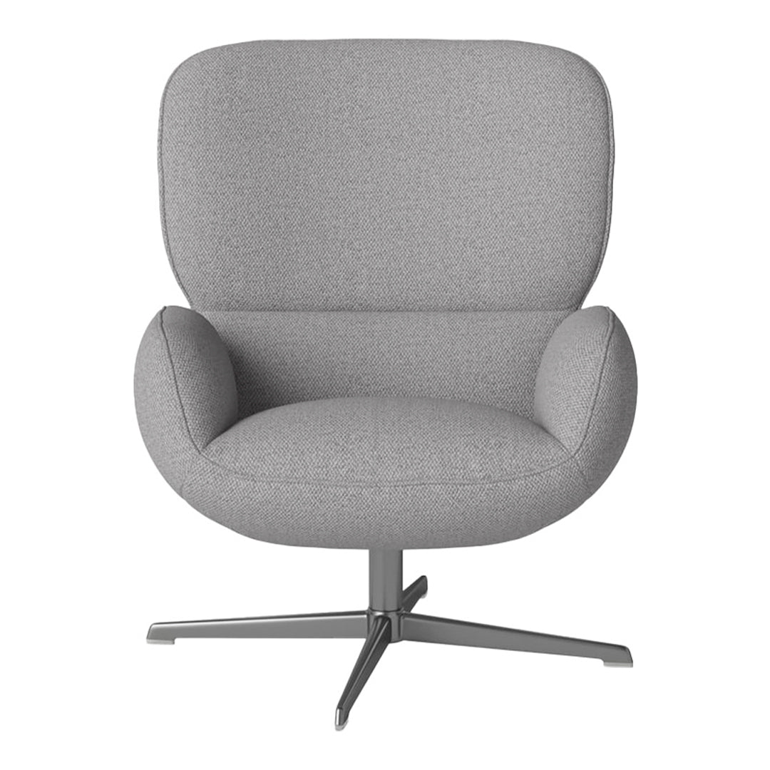 Fauteuil Ripon - Piètement 4 branches - Acier laqué satiné