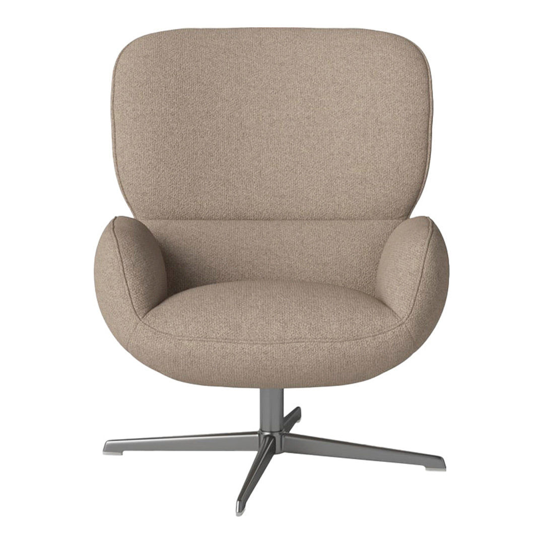 Fauteuil Ripon - Piètement 4 branches - Acier laqué satiné