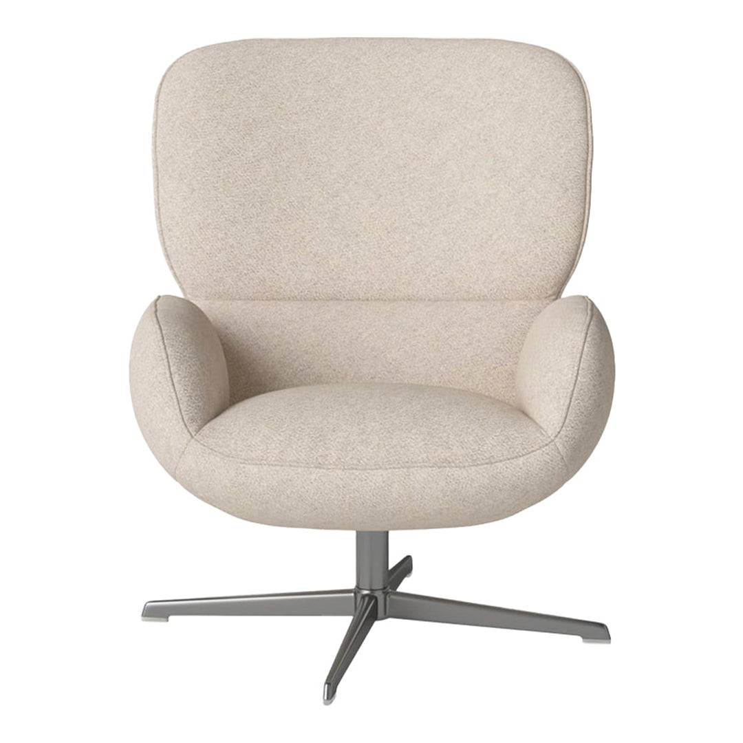 Fauteuil Ripon - Piètement 4 branches - Acier laqué satiné