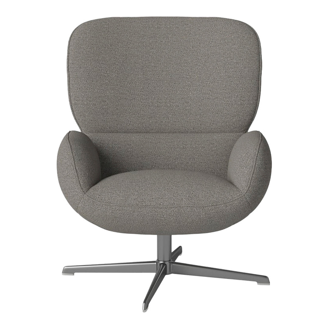 Fauteuil Ripon - Piètement 4 branches - Acier laqué satiné