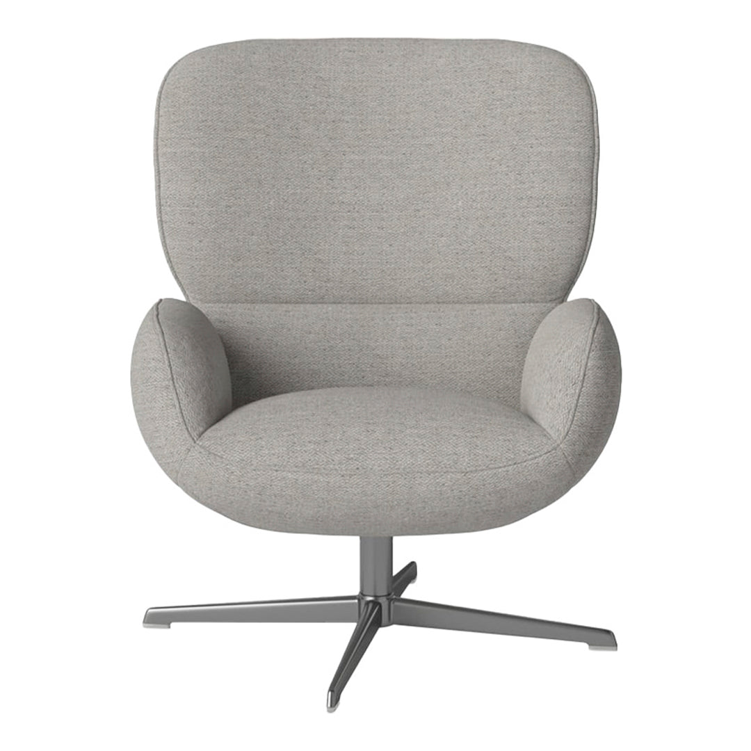Fauteuil Ripon - Piètement 4 branches - Acier laqué satiné