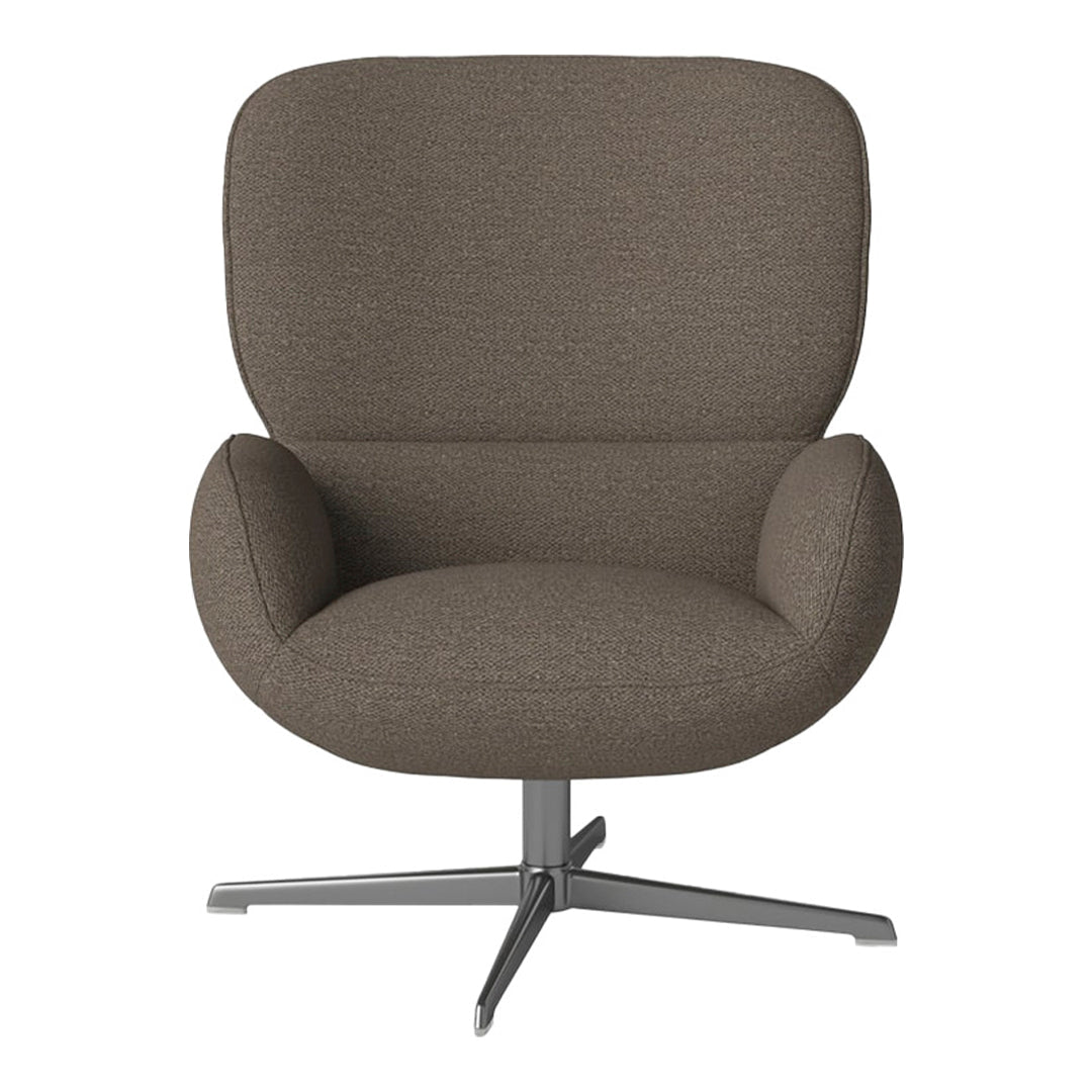 Fauteuil Ripon - Piètement 4 branches - Acier laqué satiné