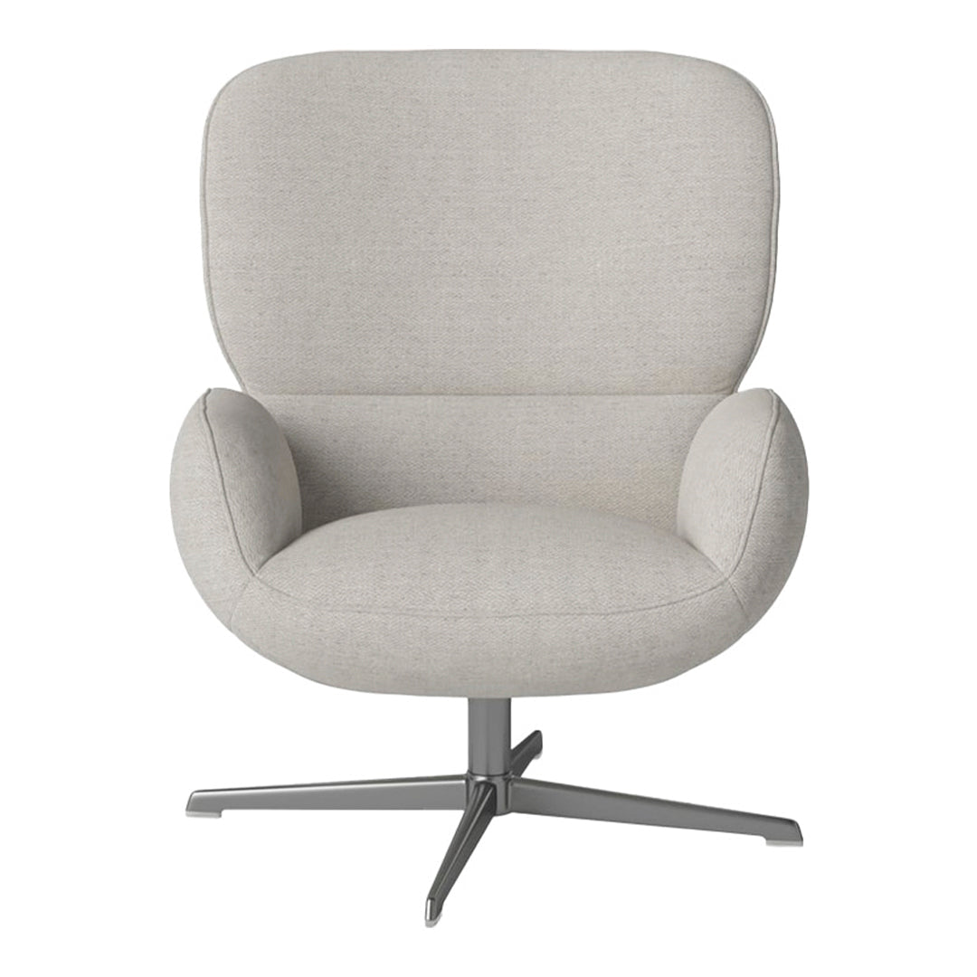 Fauteuil Ripon - Piètement 4 branches - Acier laqué satiné