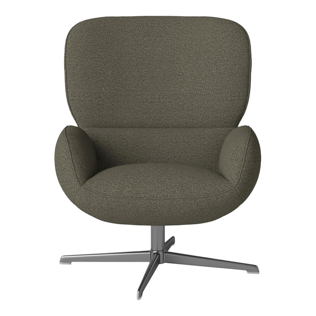 Fauteuil Ripon - Piètement 4 branches - Acier laqué satiné