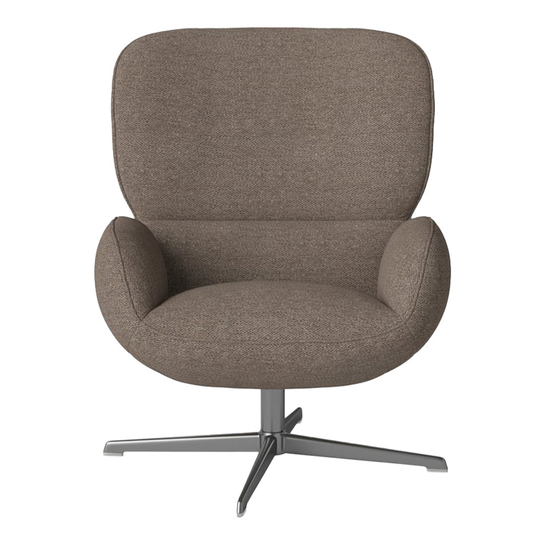 Fauteuil Ripon - Piètement 4 branches - Acier laqué satiné