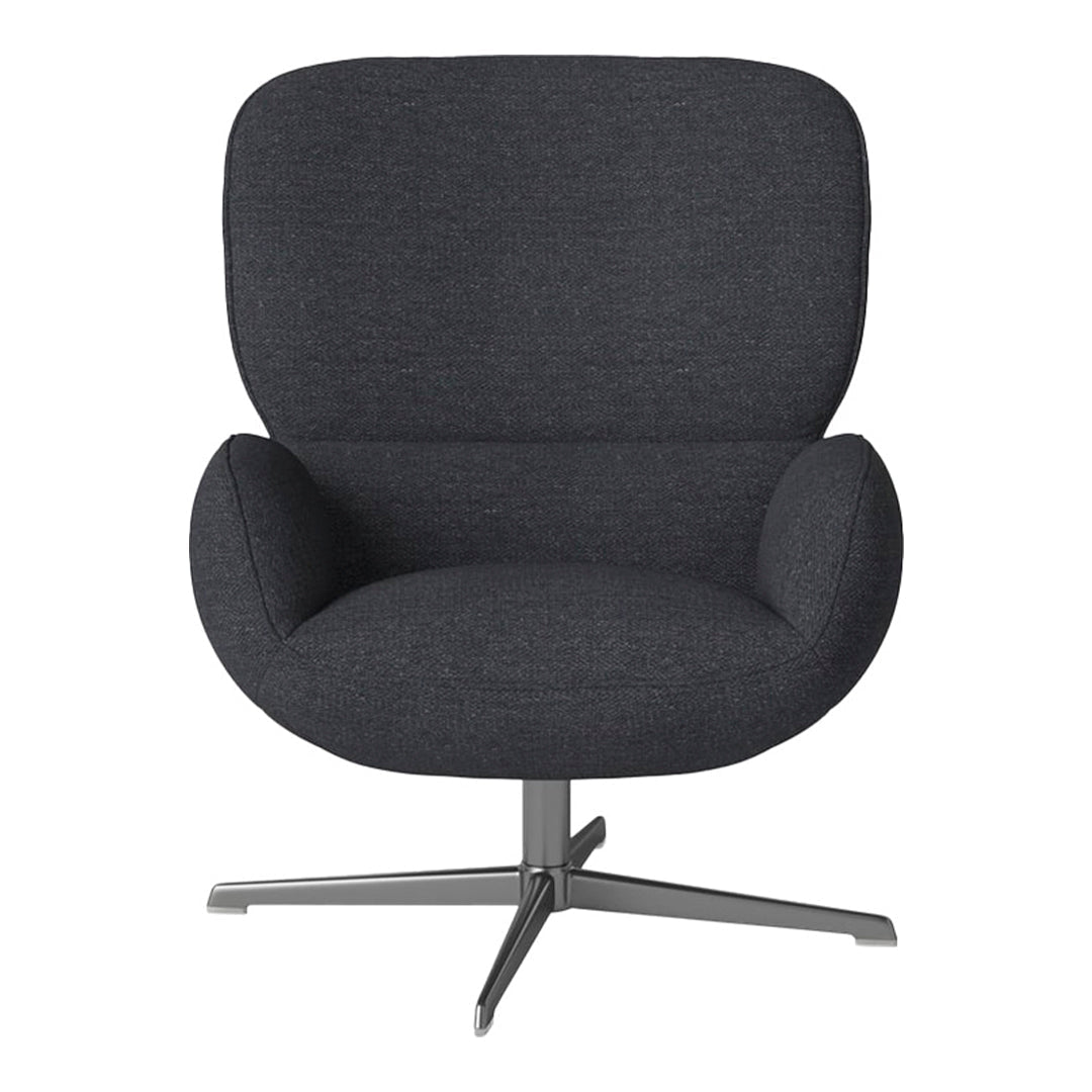 Fauteuil Ripon - Piètement 4 branches - Acier laqué satiné