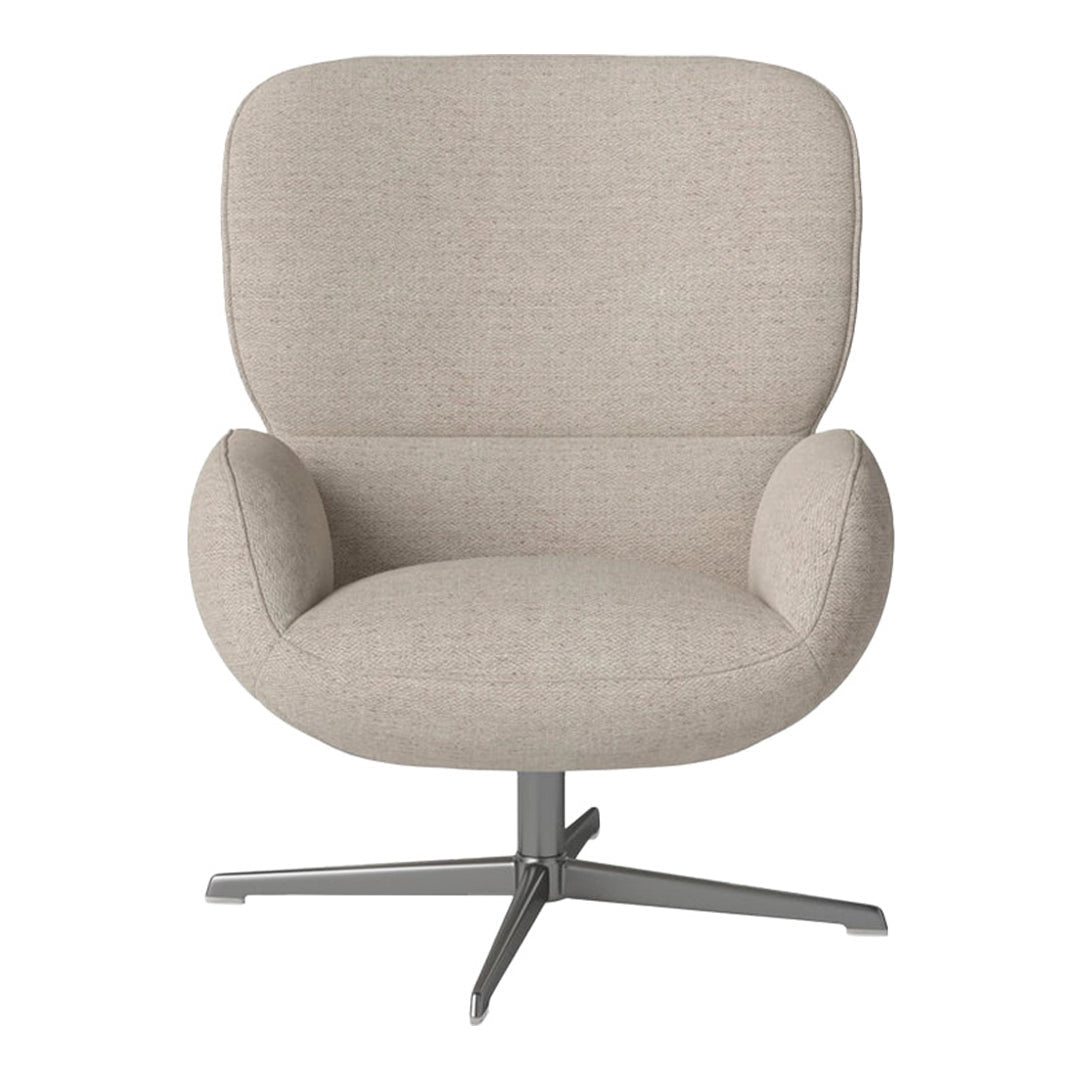 Fauteuil Ripon - Piètement 4 branches - Acier laqué satiné