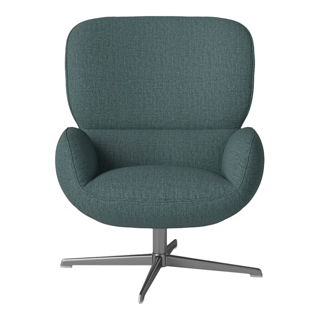 Fauteuil Ripon - Piètement 4 branches - Acier laqué satiné